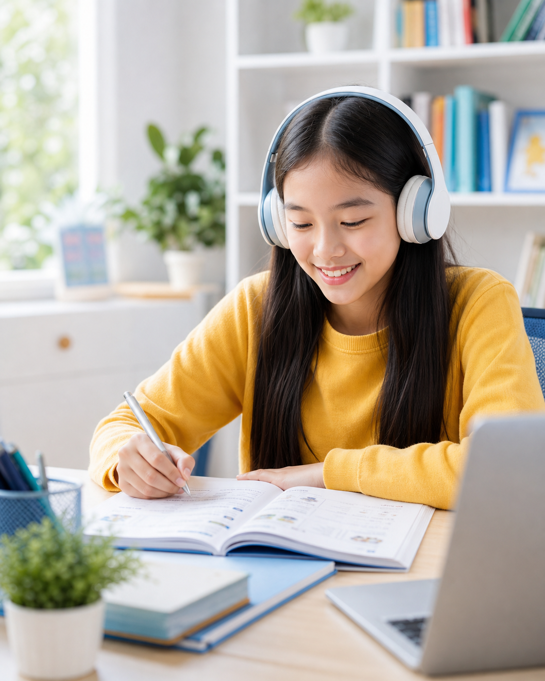 Học sinh luyện tiếng Anh trên MiaEdu